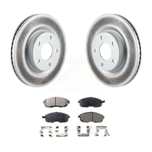 Charger l&#39;image dans la galerie, Front Coated Disc Brake Rotors And Ceramic Pads Kit For Nissan Altima