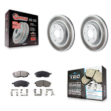 Load image into Gallery viewer, Front Coated Disc Brake Rotors And Ceramic Pads Kit For Nissan Altima
