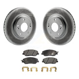 [Front] 2007-2009 Hyundai Santa Fe Premium Coated Rotors & Ceramic Pads Brake Kit For Max Braking