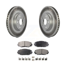 Load image into Gallery viewer, Front Coated Brake Rotor Ceramic Pad Kit For Toyota Corolla Scion xD Matrix Vibe