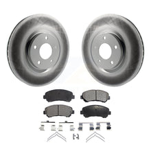 Charger l&#39;image dans la galerie, Front Coated Disc Brake Rotors And Ceramic Pads Kit For Nissan Sentra Juke