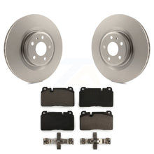 Charger l&#39;image dans la galerie, Front Coated Disc Brake Rotors And Ceramic Pads Kit For Audi Q5