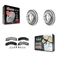 Load image into Gallery viewer, Front Coat Brake Rotor Ceramic Pad Kit For 2012-2021 Nissan NV2500 NV3500 NV1500