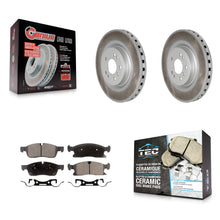 Charger l'image dans la galerie, Front Coat Disc Brake Rotor Ceramic Pad Kit For Mercedes-Benz ML350 GLE350 ML250