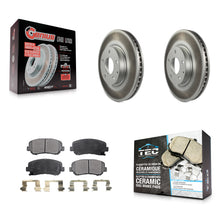 Load image into Gallery viewer, [Front] 2013-2015 Mazda CX-5 Premium Coated Rotors &amp; Ceramic Pads Brake Kit For Max Braking