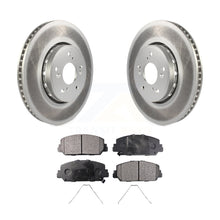 Charger l&#39;image dans la galerie, Front Coated Disc Brake Rotors And Ceramic Pads Kit For Acura RDX ILX