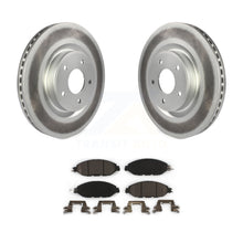 Charger l&#39;image dans la galerie, Front Coated Brake Rotor &amp; Ceramic Pad Kit For Nissan Pathfinder Murano INFINITI