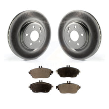 Charger l&#39;image dans la galerie, Front Coat Brake Rotors Ceramic Pad Kit For Mercedes-Benz GLA250 CLA250 INFINITI