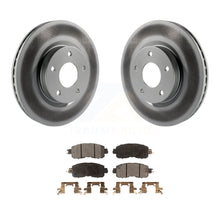 Charger l&#39;image dans la galerie, Front Coated Disc Brake Rotors And Ceramic Pads Kit For Nissan Altima