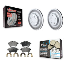 Load image into Gallery viewer, Front Coated Disc Brake Rotors And Ceramic Pads Kit For Mini Cooper