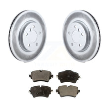 Charger l&#39;image dans la galerie, Front Coated Disc Brake Rotors And Ceramic Pads Kit For Mini Cooper Clubman