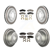 Load image into Gallery viewer, Front Rear Coat Brake Rotors Ceramic Pad Kit For Chevrolet Trailblazer GMC Envoy