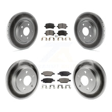 Load image into Gallery viewer, Front Rear Coat Brake Rotor Ceramic Pad Kit For Chevrolet Malibu Pontiac G6 Aura