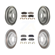 Load image into Gallery viewer, Front Rear Coat Brake Rotors Ceramic Pad Kit For Pontiac Grand Prix Buick Allure