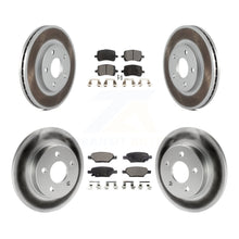Charger l'image dans la galerie, Front Rear Coat Disc Brake Rotor Ceramic Pad Kit For Chevrolet Malibu Pontiac G6
