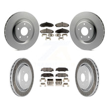 Load image into Gallery viewer, Front Rear Coat Brake Rotor Ceramic Pad Kit For Cadillac XLR Naturally Aspirated