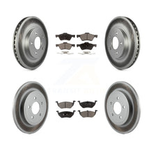 Charger l'image dans la galerie, Front Rear Coat Disc Brake Rotor Ceramic Pad Kit For Ford Escape Mercury Mariner