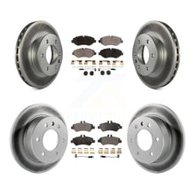 Charger l&#39;image dans la galerie, Front Rear Coat Disc Brake Rotor Ceramic Pad Kit For Sprinter 2500 Mercedes-Benz