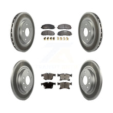 Charger l'image dans la galerie, Front Rear Coat Brake Rotors Ceramic Pad Kit For Chrysler Pacifica Voyager Grand