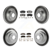 Load image into Gallery viewer, Front Rear Coated Disc Brake Rotor And Ceramic Pad Kit For Subaru Outback Legacy