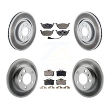 Load image into Gallery viewer, Front Rear Coated Brake Rotor &amp; Ceramic Pad Kit For Volkswagen Beetle Jetta Golf