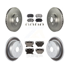 Load image into Gallery viewer, Front Rear Coated Brake Rotors Ceramic Pad Kit For Toyota Corolla Matrix Pontiac