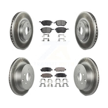 Load image into Gallery viewer, Front Rear Coat Brake Rotor Ceramic Pad Kit For Nissan Murano Infiniti FX35 FX45