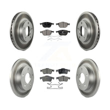 Load image into Gallery viewer, [Front+Rear] 2004-2005 Mazda 3 2.0L Premium Coated Rotors &amp; Ceramic Pads Brake Kit For Max Braking