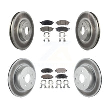 Charger l'image dans la galerie, Front Rear Coat Brake Rotor Ceramic Pad Kit For INFINITI G37 G35 M35 Nissan 350Z