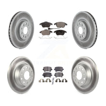 Charger l'image dans la galerie, Front Rear Coat Brake Rotor Ceramic Pad Kit For Volkswagen CC GTI Passat Audi A3