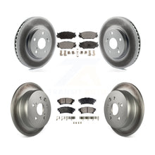 Charger l'image dans la galerie, Front Rear Coat Brake Rotor Ceramic Pad Kit For Lexus IS250 With F Sport Package