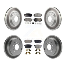 Charger l&#39;image dans la galerie, Front Rear Coat Brake Rotor Ceramic Pad Kit For Ford Edge Mazda CX-7 Lincoln MKX