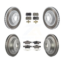 Charger l&#39;image dans la galerie, Front Rear Coat Brake Rotor Ceramic Pad Kit For Mercedes-Benz CLS550 CLS500 E550