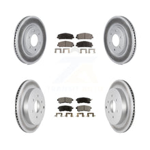 Charger l'image dans la galerie, Front Rear Coat Brake Rotor Ceramic Pad Kit For INFINITI Nissan Armada QX80 QX56