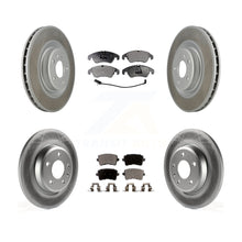 Load image into Gallery viewer, Front Rear Coated Disc Brake Rotors And Ceramic Pads Kit For Audi Q5