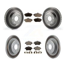 Charger l'image dans la galerie, Front Rear Coat Brake Rotor Ceramic Pad Kit For Mercedes-Benz GLA250 CLA250 QX30