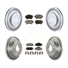 Load image into Gallery viewer, Front Rear Coated Disc Brake Rotors And Ceramic Pads Kit For Mini Cooper