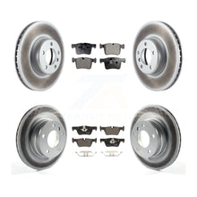 Charger l&#39;image dans la galerie, Front Rear Coated Disc Brake Rotors And Ceramic Pads Kit For BMW 328d