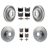 Front Rear Coat Brake Rotors Ceramic Pad Kit For BMW 428i 228i xDrive Gran Coupe