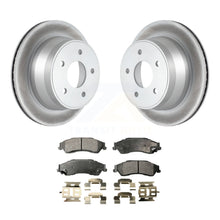 Charger l&#39;image dans la galerie, Rear Coat Brake Rotors Ceramic Pad Kit For Chevrolet S10 Blazer GMC Sonoma Jimmy