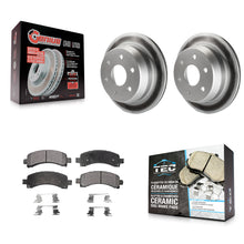 Load image into Gallery viewer, Rear Coat Disc Brake Rotor Ceramic Pad Kit For Chevrolet Suburban 1500 Avalanche