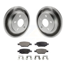 Load image into Gallery viewer, Rear Coat Brake Rotor Ceramic Pad Kit For Chevrolet Malibu Pontiac G6 Cobalt Ion