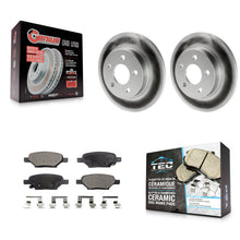 Load image into Gallery viewer, Rear Coat Brake Rotor Ceramic Pad Kit For Chevrolet Malibu Pontiac G6 Cobalt Ion
