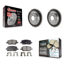 Charger l'image dans la galerie, Rear Coat Brake Rotor Ceramic Pad Kit For Chevrolet Uplander Buick Terraza Relay