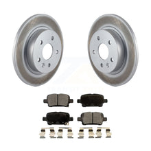 Load image into Gallery viewer, Rear Coated Disc Brake Rotors And Ceramic Pads Kit For Chevrolet Cruze