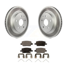 Load image into Gallery viewer, Rear Coated Disc Brake Rotor &amp; Ceramic Pad Kit For Chevrolet Camaro Cadillac CT6