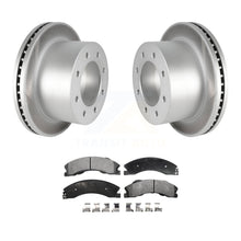 Load image into Gallery viewer, Rear Coat Brake Rotor Ceramic Pad Kit For Chevrolet Silverado 3500 HD GMC Sierra