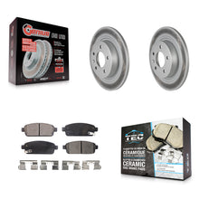 Charger l'image dans la galerie, Rear Coat Brake Rotors Ceramic Pad Kit For Chevrolet Cruze Buick Verano Volt ELR