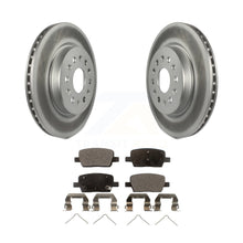 Charger l&#39;image dans la galerie, Rear Coat Brake Rotor Ceramic Pad Kit For Chevrolet Traverse GMC Acadia Cadillac