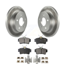 Load image into Gallery viewer, Rear Coated Disc Brake Rotors And Ceramic Pads Kit For Ford Mustang